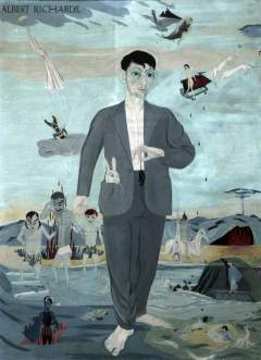 Richards, Albert, 1919-1945; The Seven Legends: Self Portrait